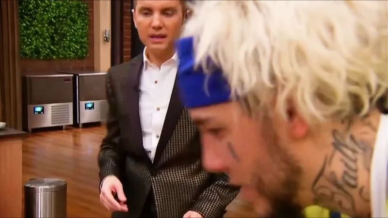 Santiago Del Moro y Alex Caniggia
