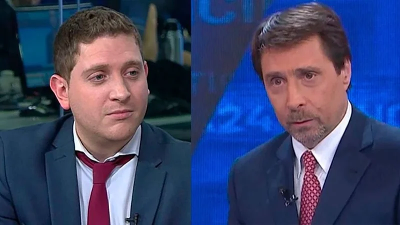 Eduardo Feinmann y Jonatan Viale en LN+