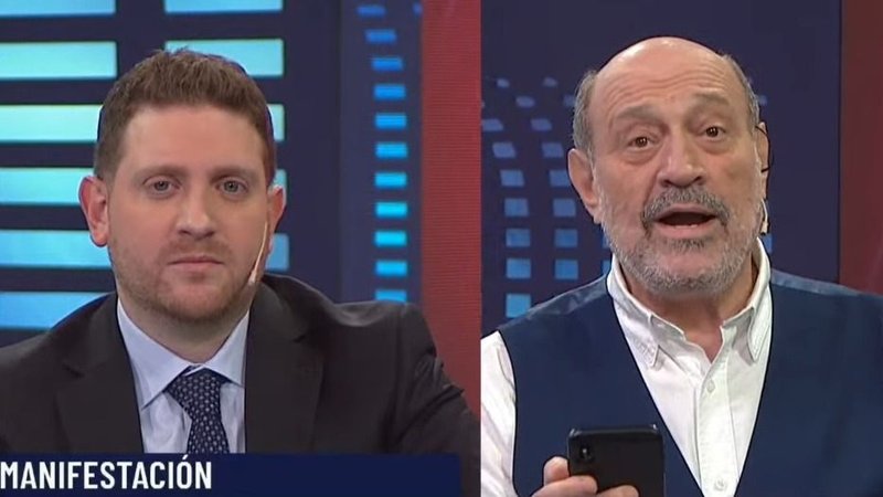 Alfredo Leuco y Jonatan Viale militaron una marcha contra el Gobierno de Alberto Fernández