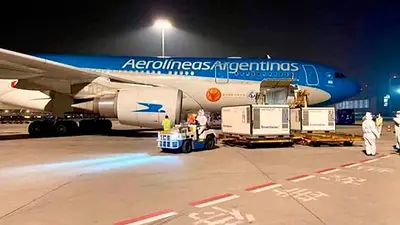 Partió desde Beijing el avión que trae un millón de vacunas de Sinopharm Partió desde Beijing el avión que trae un millón de vacunas de Sinopharm