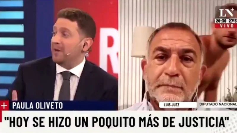 Luis Juez y Jonatan Viale