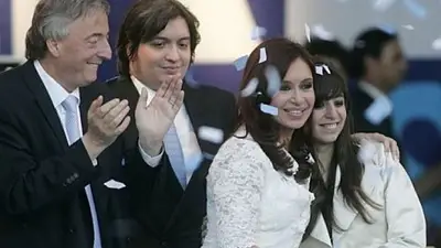 Florencia Kirchner y Nestor Kirchner Florencia Kirchner y Nestor Kirchner