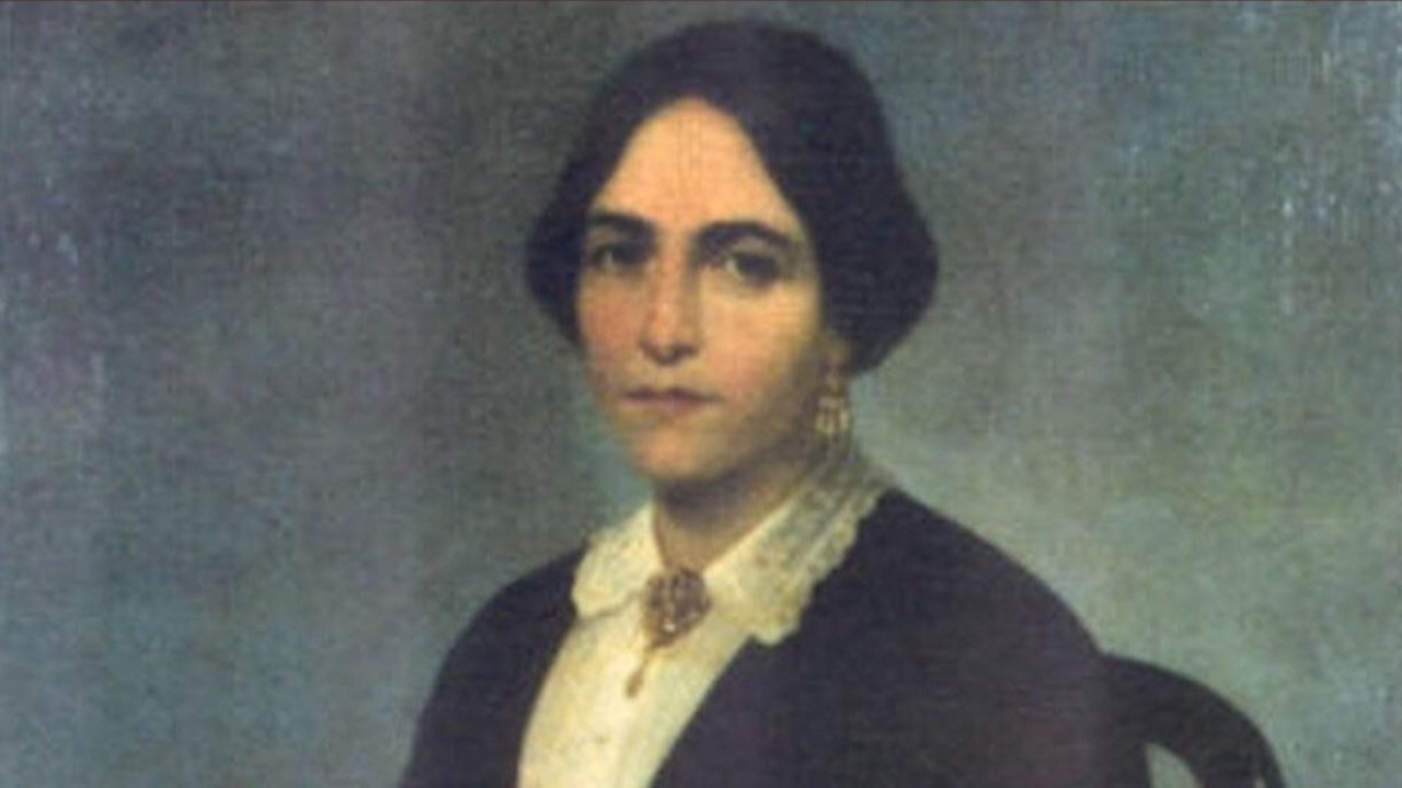 María Catalina Echevarría, primer izamiento de la bandera