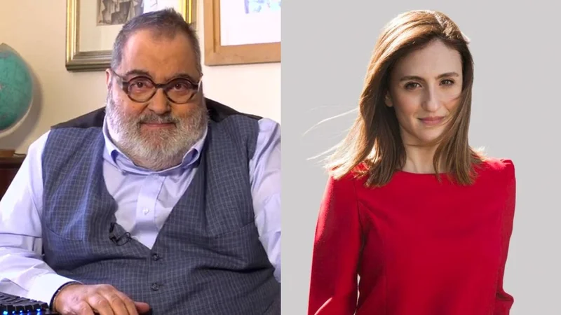 Jorge Lanata y Carolina Amoroso