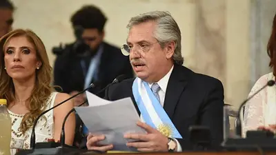 Alberto Fernández inaugura el período de sesiones ordinarias en el Congreso Alberto Fernández inaugura el período de sesiones ordinarias en el Congreso