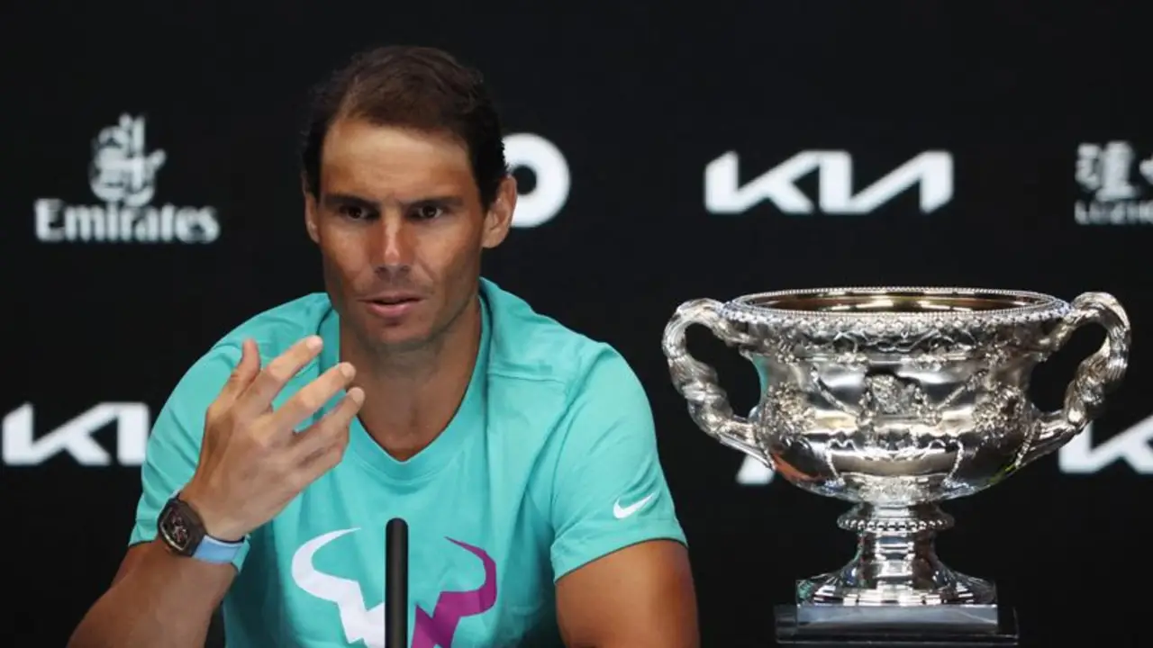 Nadal se siente afortunado de formar parte del trío dominador del tenis mundial