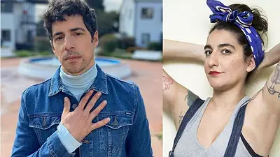 Esteban Lamothe y Charo López. Esteban Lamothe y Charo López.