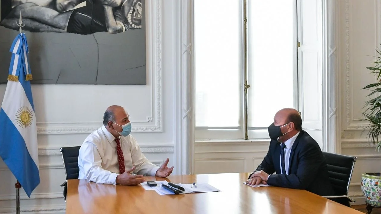 Manzur supervisó con gobernadores del Norte Grande proyectos de obra pública en la región