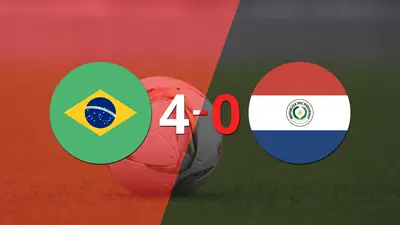 Brasil fue imparable y goleó 4 a 0 Brasil fue imparable y goleó 4 a 0