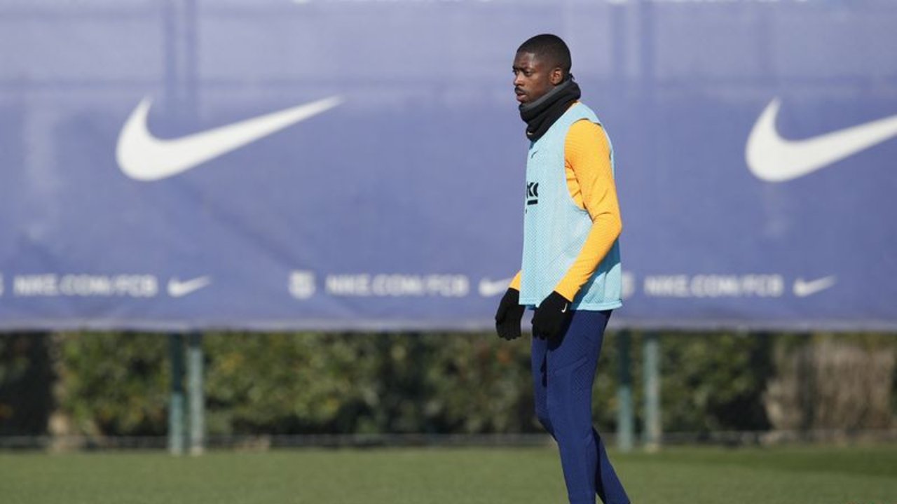 El Barcelona está decepcionado por la situación de Dembélé