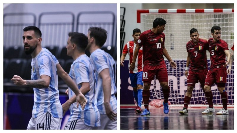 Selección Argentina Venezuela Copa América Futsal 2022