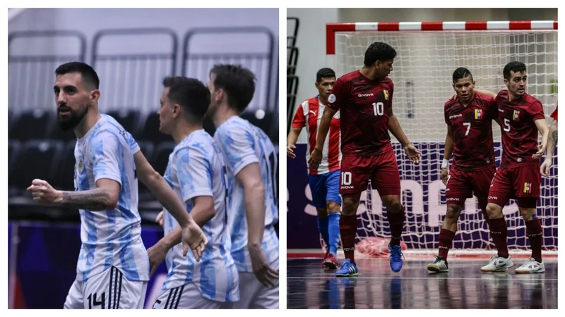 Selección Argentina Venezuela Copa América Futsal 2022
