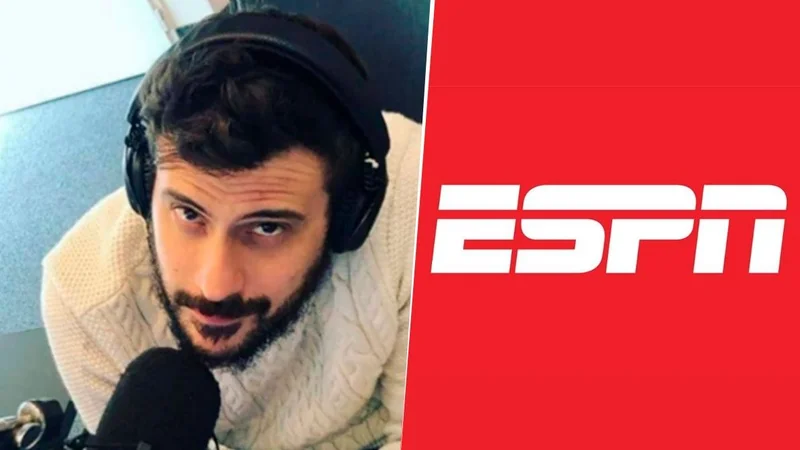 Diego Leuco y Sofi Martínez, de ESPN
