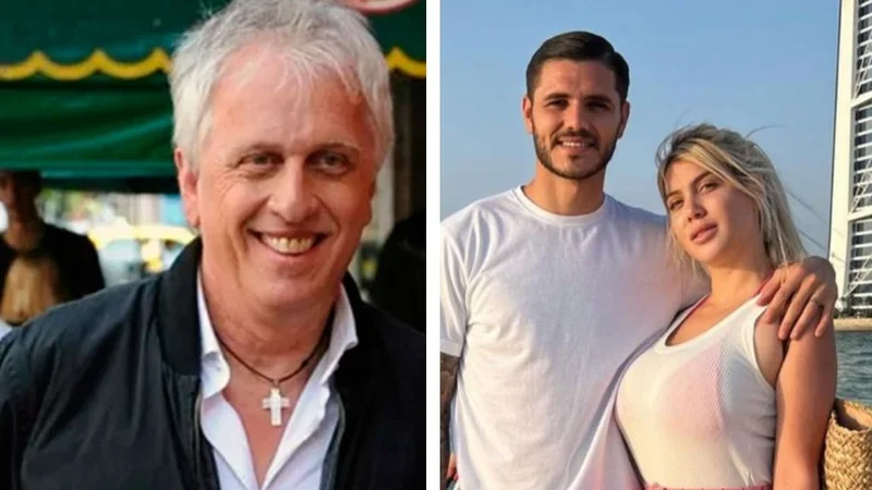 Andrés Nara. Wanda Nara. Mauro Icardi