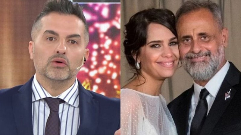 Ángel de Brito, Jorge Rial y Romina Pereiro