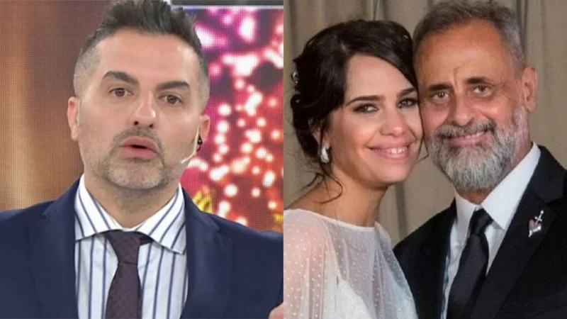 Ángel de Brito, Jorge Rial y Romina Pereiro