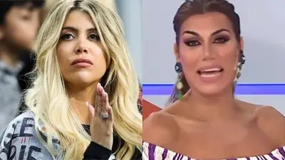 Wanda Nara y Flor de la V Wanda Nara y Flor de la V