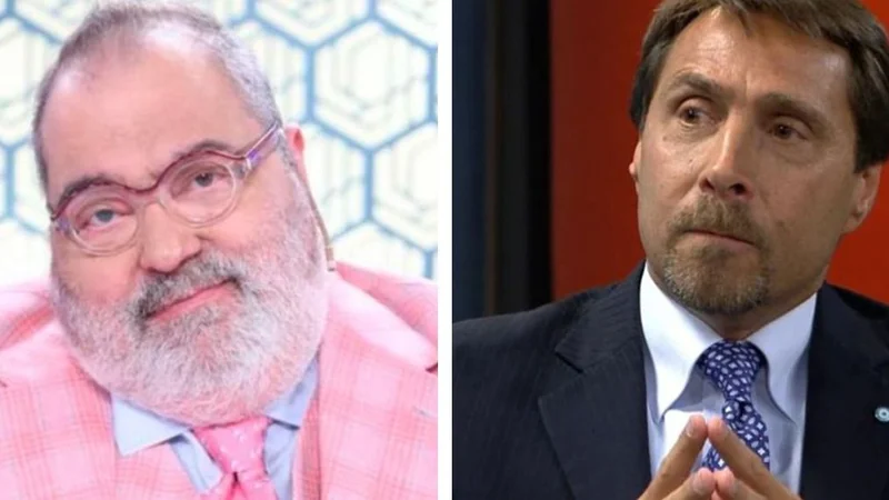 Jorge Lanata. Eduardo Feinmann