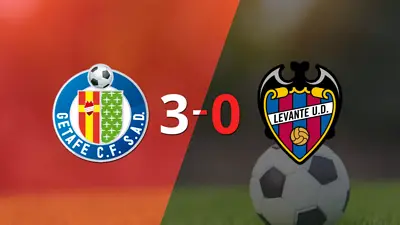 Doblete de Enes Ünal en la goleada de Getafe frente a Levante Doblete de Enes Ünal en la goleada de Getafe frente a Levante