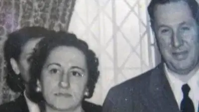 Ana Macri y Juan Domingo Perón Ana Macri y Juan Domingo Perón