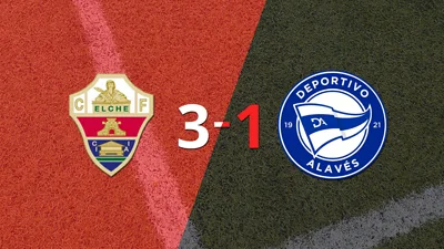 Pere Milla anota doblete en la victoria por 3 a 1 de Elche sobre Alavés Pere Milla anota doblete en la victoria por 3 a 1 de Elche sobre Alavés