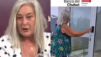 El engaño de Edith Terenzi: a propósito, puso mal una tarjeta para ingresar al banco del Chubut y así poder criticar al gobierno de Mariano Arcioni