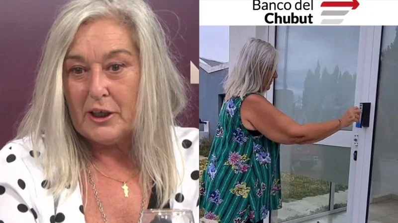 El engaño de Edith Terenzi: a propósito, puso mal una tarjeta para ingresar al banco del Chubut y así poder criticar al gobierno de Mariano Arcioni