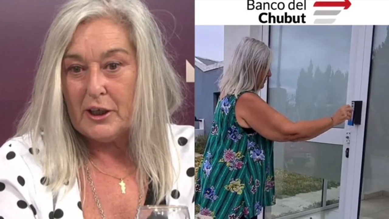 El engaño de Edith Terenzi: a propósito, puso mal una tarjeta para ingresar al banco del Chubut y así poder criticar al gobierno de Mariano Arcioni