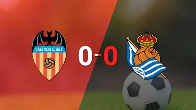 Valencia y Real Sociedad empataron sin goles Valencia y Real Sociedad empataron sin goles