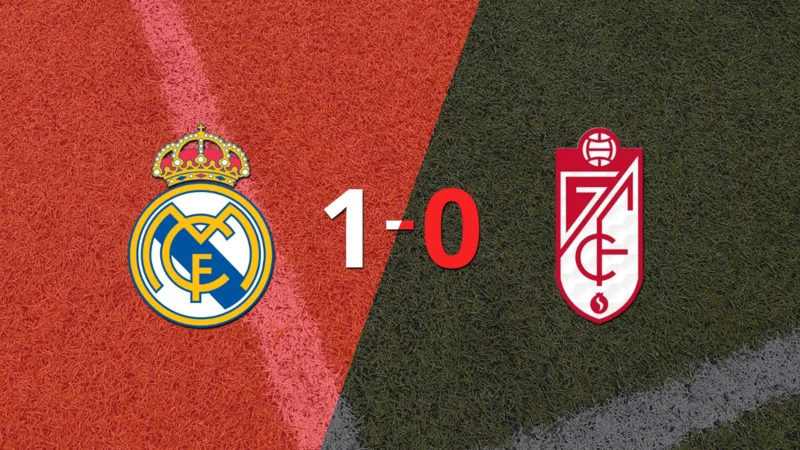 Real Madrid le ganó 1-0 como local a Granada