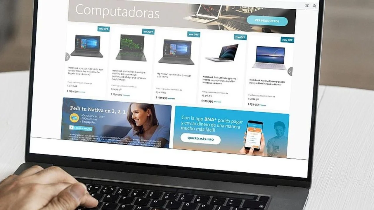 Netbooks en Banco Nación: cómo comprar a 24 cuotas sin interés