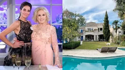 Mirtha Legrand, Juana Viale, televisión Mirtha Legrand, Juana Viale, televisión