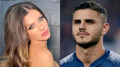 Mauro Icardi y La China Suárez. Mauro Icardi y La China Suárez.