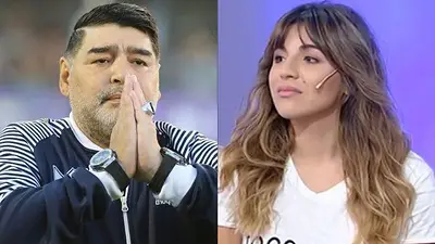 Diego Maradona y su hija Gianinna Maradona Diego Maradona y su hija Gianinna Maradona