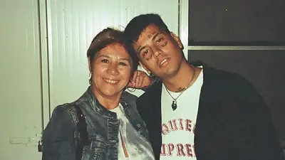 Duki y su mamá Sandra Duki y su mamá Sandra