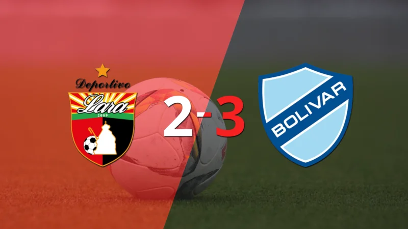 Doblete de Francisco da Costa en el triunfo 3-2 de Bolívar frente a Deportivo Lara