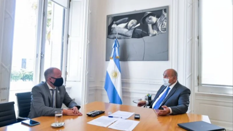 Manzur e Insaurralde repasaron temas de gestión, inversión, obra pública y producción