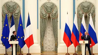 putin y macron putin y macron