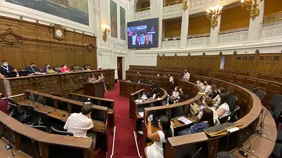 La Convención Constitucional de Chile comenzó a sesionar hoy y debe comenzar a debatir y votar los artículos de la próxima Carta Magna. La Convención Constitucional de Chile comenzó a sesionar hoy y debe comenzar a debatir y votar los artículos de la próxima Carta Magna.