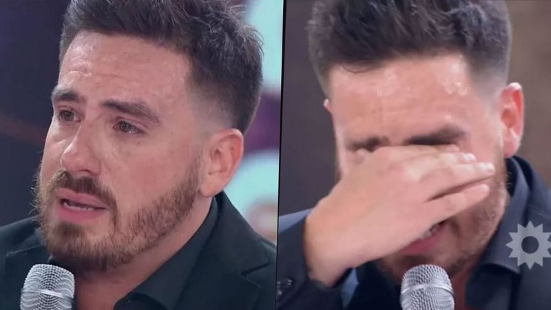 Fede Bal llorando