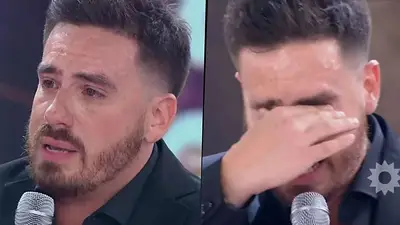 Fede Bal llorando Fede Bal llorando