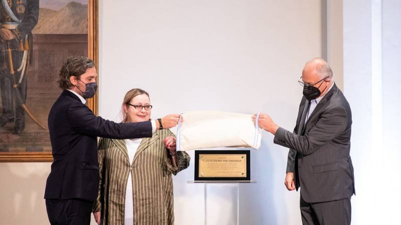 Cancillería homenajeó al excanciller Héctor Timerman