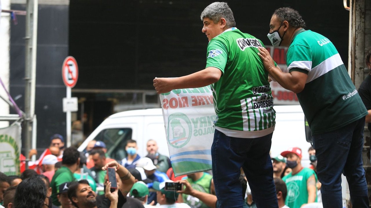 Pablo Moyano ganó la pulseada y suspendió la marcha convocada a Plaza de Mayo