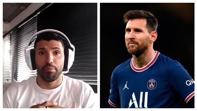 Lionel Messi Sergio Agüero PSG