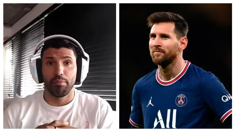 Lionel Messi Sergio Agüero PSG
