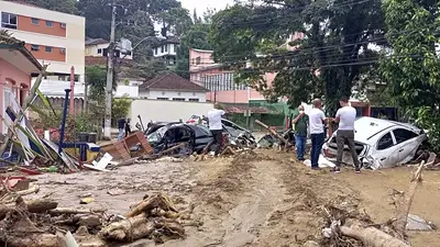 Ascienden a 105 los muertos en Petrópolis y hay 140 desaparecidos tras los deslaves Ascienden a 105 los muertos en Petrópolis y hay 140 desaparecidos tras los deslaves