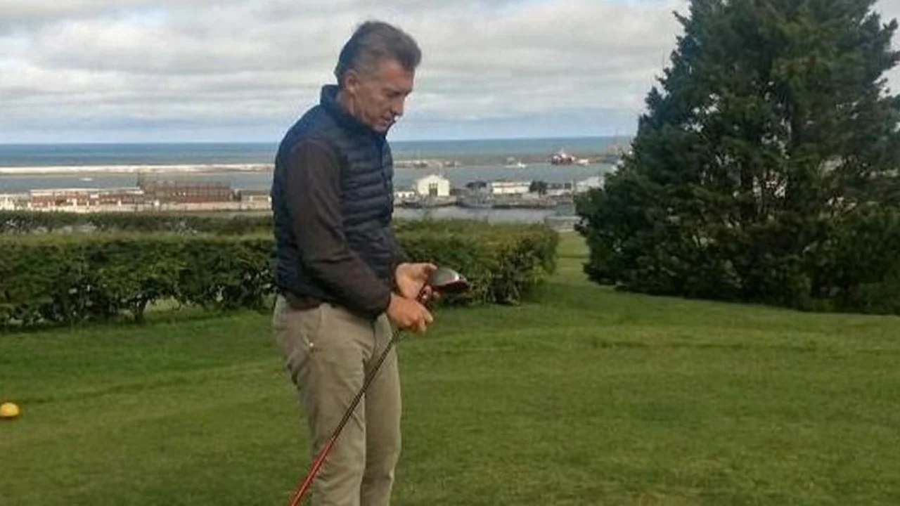 Quién es el poderoso funcionario árabe que jugó al golf con Macri en la Patagonia
