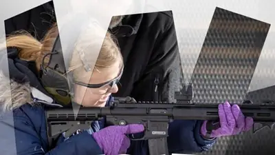 Estados Unidos: lanzaron a la venta un rifle semiautomático para niños Estados Unidos: lanzaron a la venta un rifle semiautomático para niños