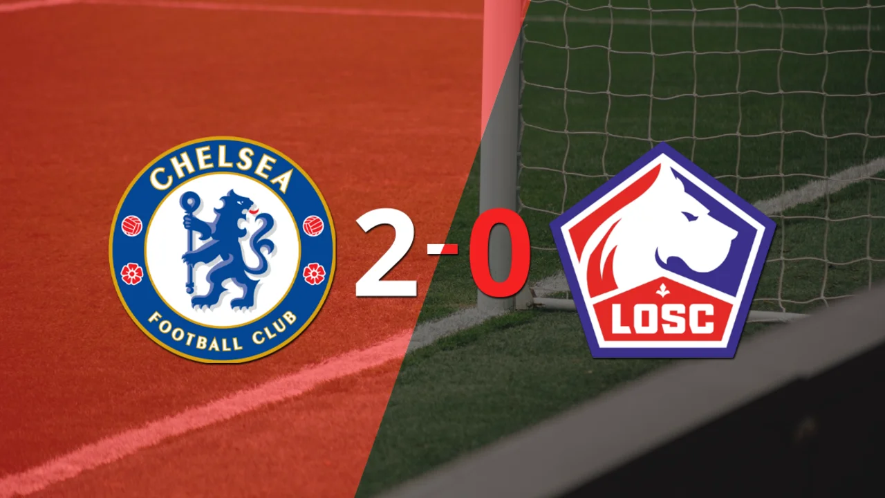 En su casa, Chelsea le ganó a Lille por 2-0