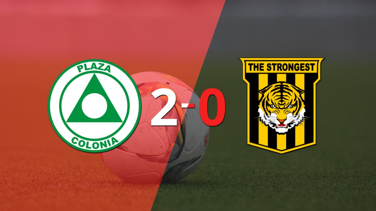 Doblete de Juan Cruz Mascia en el triunfo 2-0 de Plaza Colonia frente a The Strongest